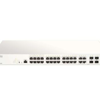 D-Link 28-Port Nuclias Cloud-Managed PoE Switch DBS-2000-28MP online in Dubai