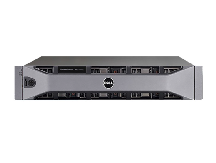 Dell MD3820I Dual 8G Cache Controller, No hdd, 12 LFF, FC connnection, 600W RPS